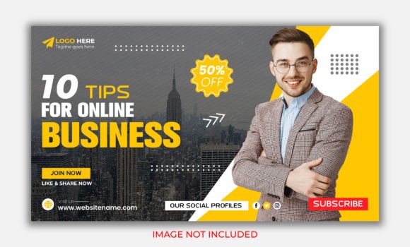 10 Tips for Online Business Grow Banner: A Guide to Visual Impact