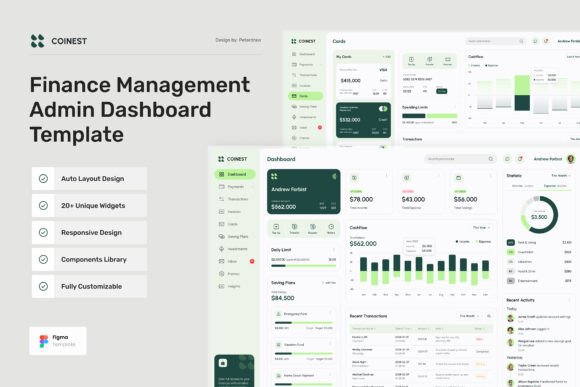 Effortless Financial Control: Inside the Coinest Dashboard