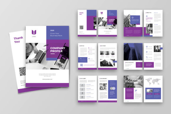 Elevate Your Brand Story with the Company Profile Template