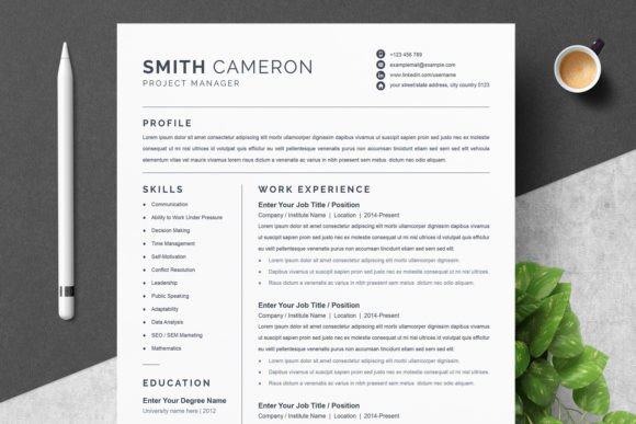 Minimalist Word Resume: A Modern Template for Clean Design