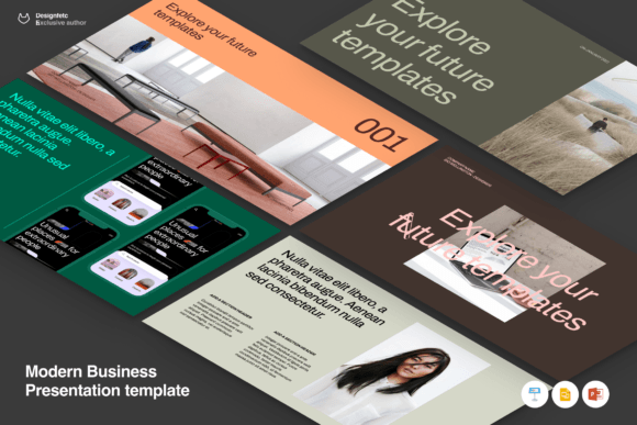 Modern Business Pitch in 7 Colors: A Visual Design Guide
