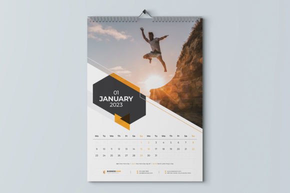 Modern Wall Calendar 2023: A Designer's Essential Asset