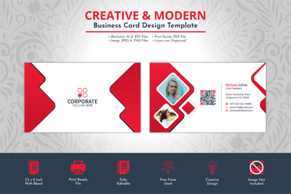 Photography Business Card Design: A Modern Template for Creatives