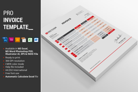 Pro Invoice Template: Streamline Your Brand's Professional Documents
