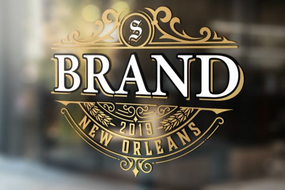 Unleash Nostalgia with the Vintage Logo Layout