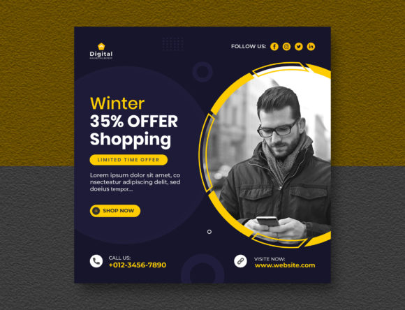 Winter Sale Social Media Post Banner: A Designer's Guide